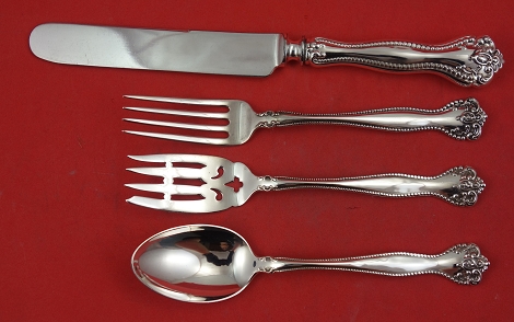 Regular 4-pc Setting availability based on stock listed  - Raleigh by Alvin - Sterling